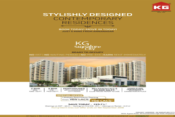 Book ready to occupy homes with no pre-EMI at KG Signature City in Chennai